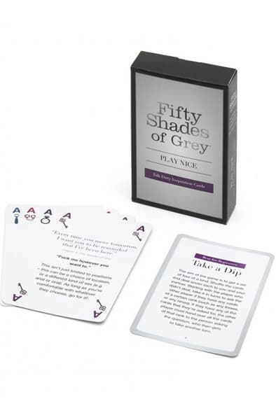 Fifty Shades of Grey Talk Dirty Inspiration Cards Kortspill