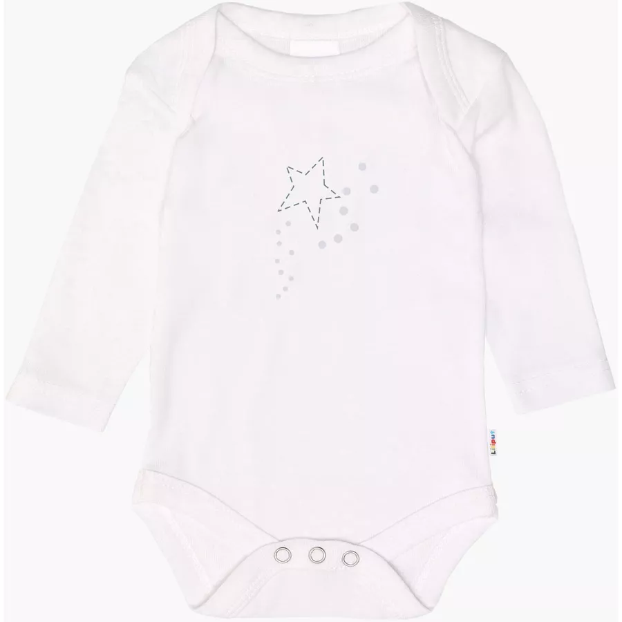 Liliput Langarmbody 2er-Set Little King weiß