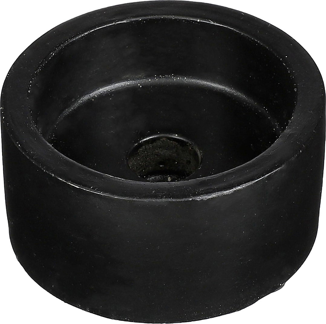 Mica Decorations kandelaar zwart D 8,5 H 4,5 cm