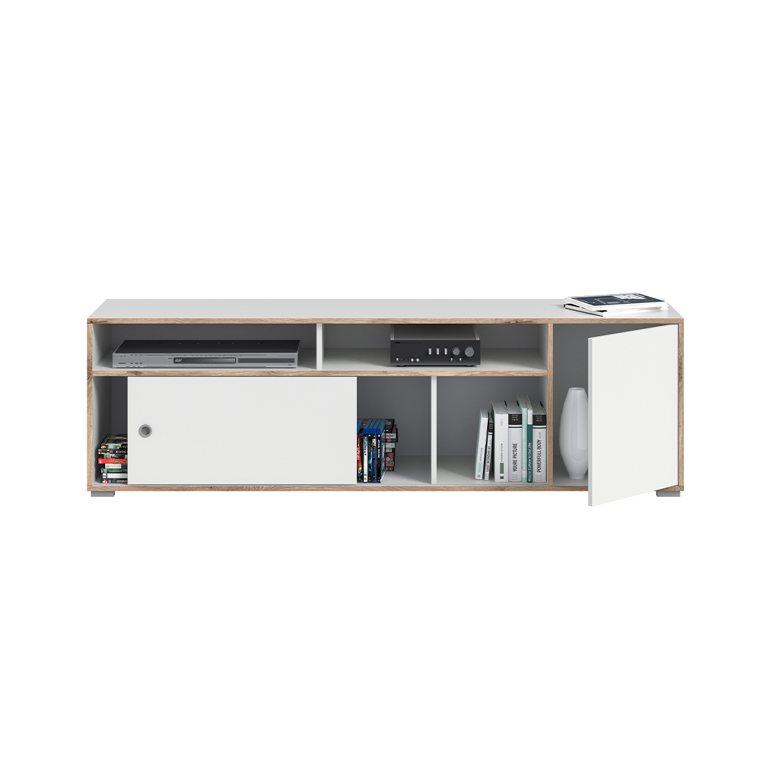 CONTINI Jesper Lowboard, 128x55x39cm