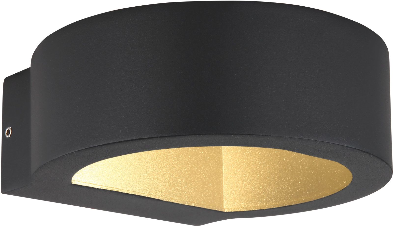 LED-Außenleuchte - schwarz-matt - Aluminium