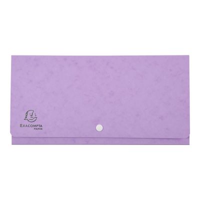 Exacompta Aquarel - Trieur 6 positions - format de poche 26 x 13 cm - disponible dans différentes couleurs