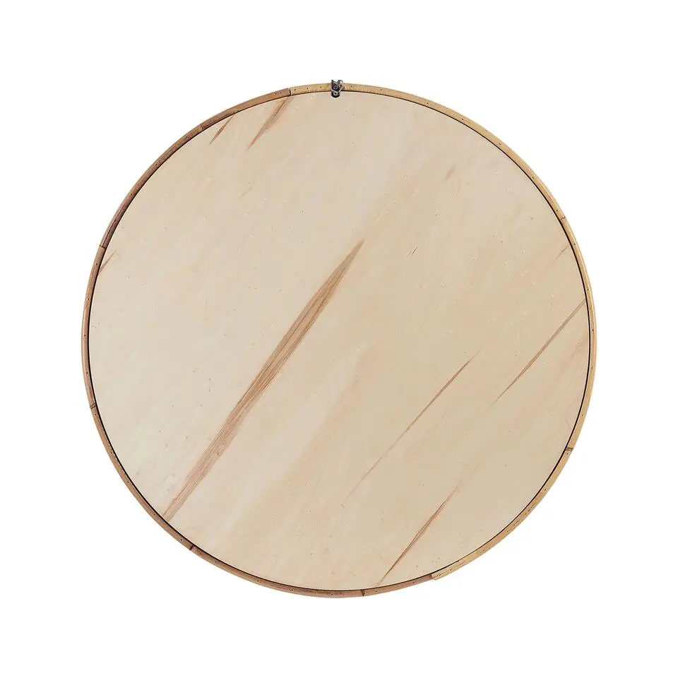 BARUNG - Wandspiegel - Natuurlijk - Rotan