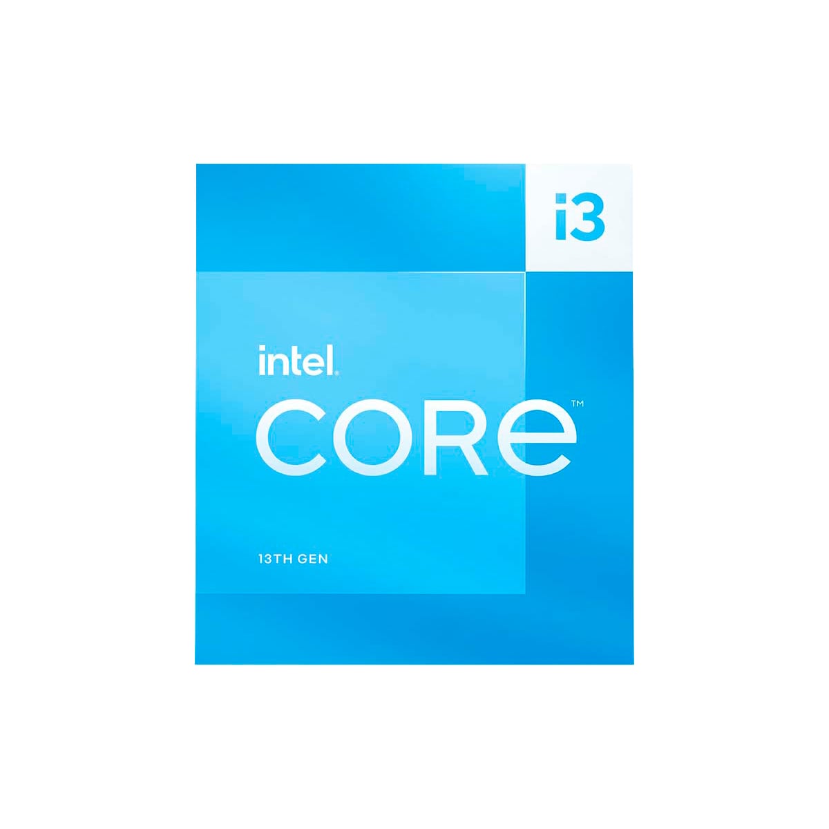 Intel® Core™ i3-13100 prosessor (boks)