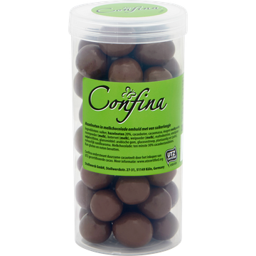 Confina Hazelnoten in Melkchocolade 200 g