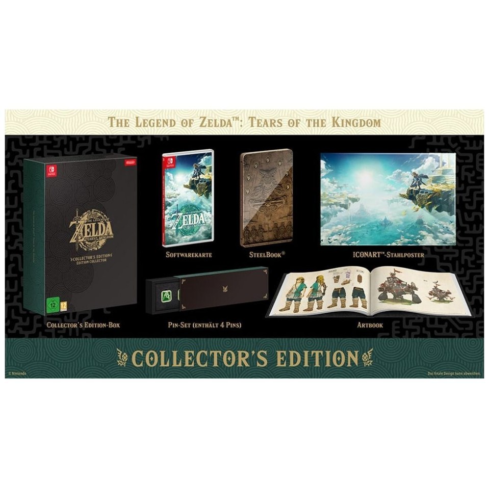 The Legend of Zelda: Tears of the Kingdom (Collector's Edition)- Nintendo Switch