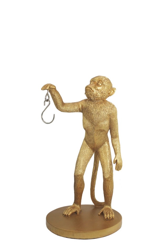 Winkee - Frugtholder - Monkey Banana holder - Gold
