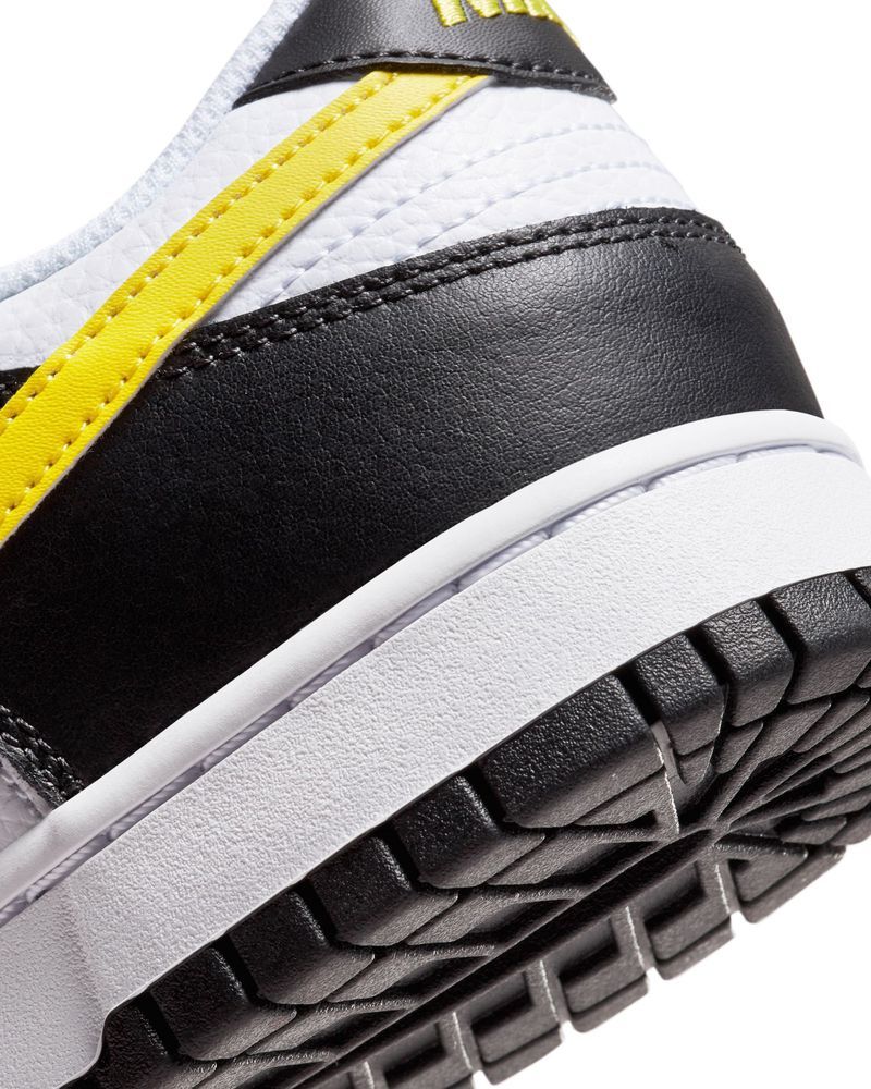 Chaussures Nike Dunk Low Noir/Blanc/Jaune pour homme