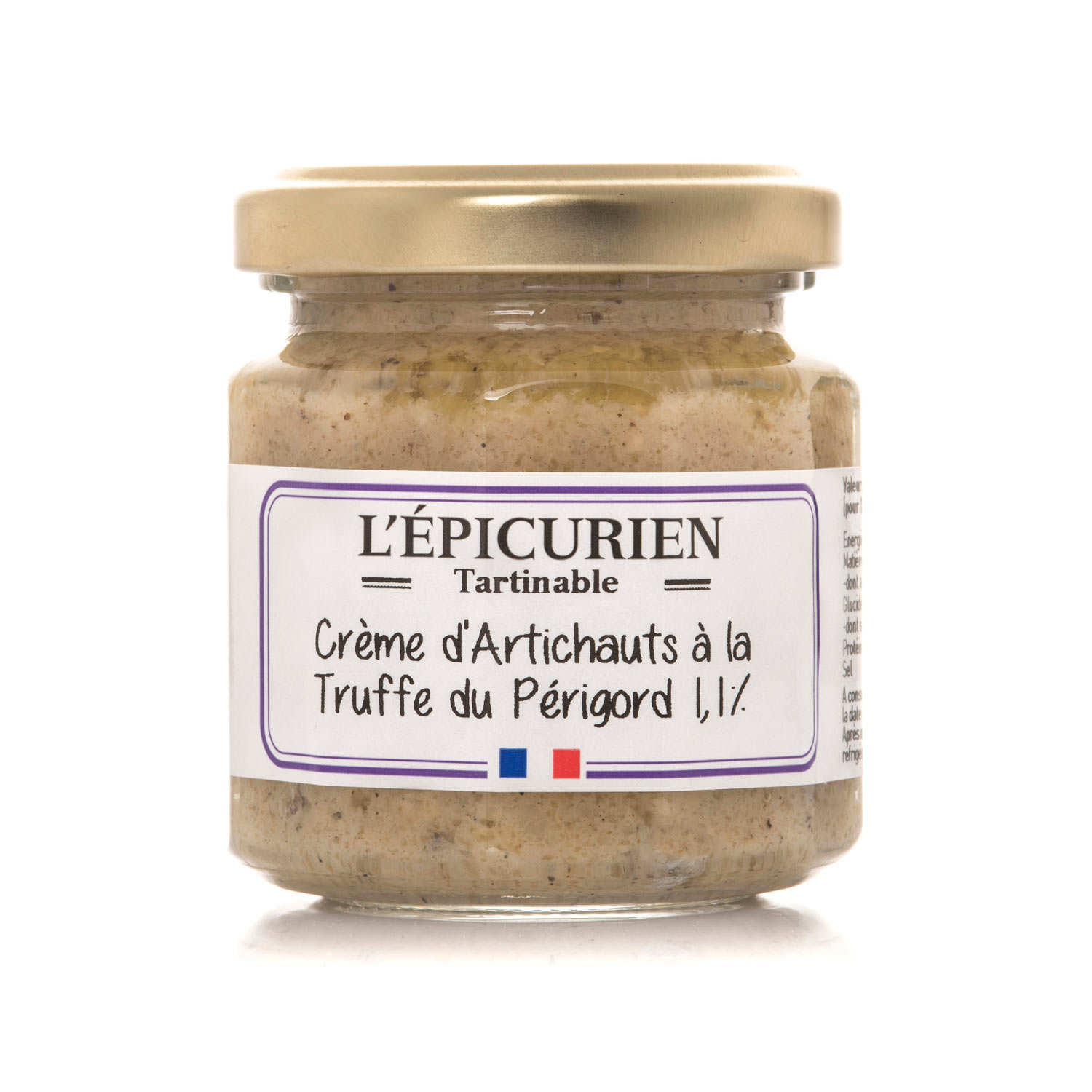 Crème d'artichauts à la truffe du Périgord 1.1%