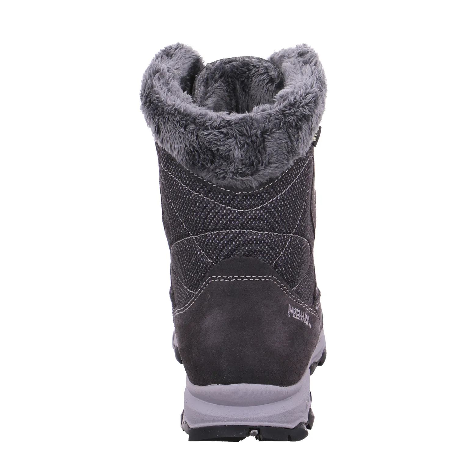 MEINDL Snowboots Damen Grau Leder  mit Gore-Tex