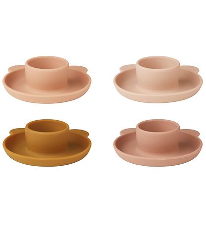 Liewood Eierbecher - Silikon - Janus - 4er-Pack - Mr Bear Rose M