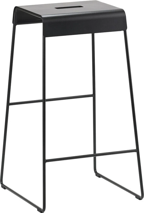 Zone Stool 65 cm A-Stool Black Black