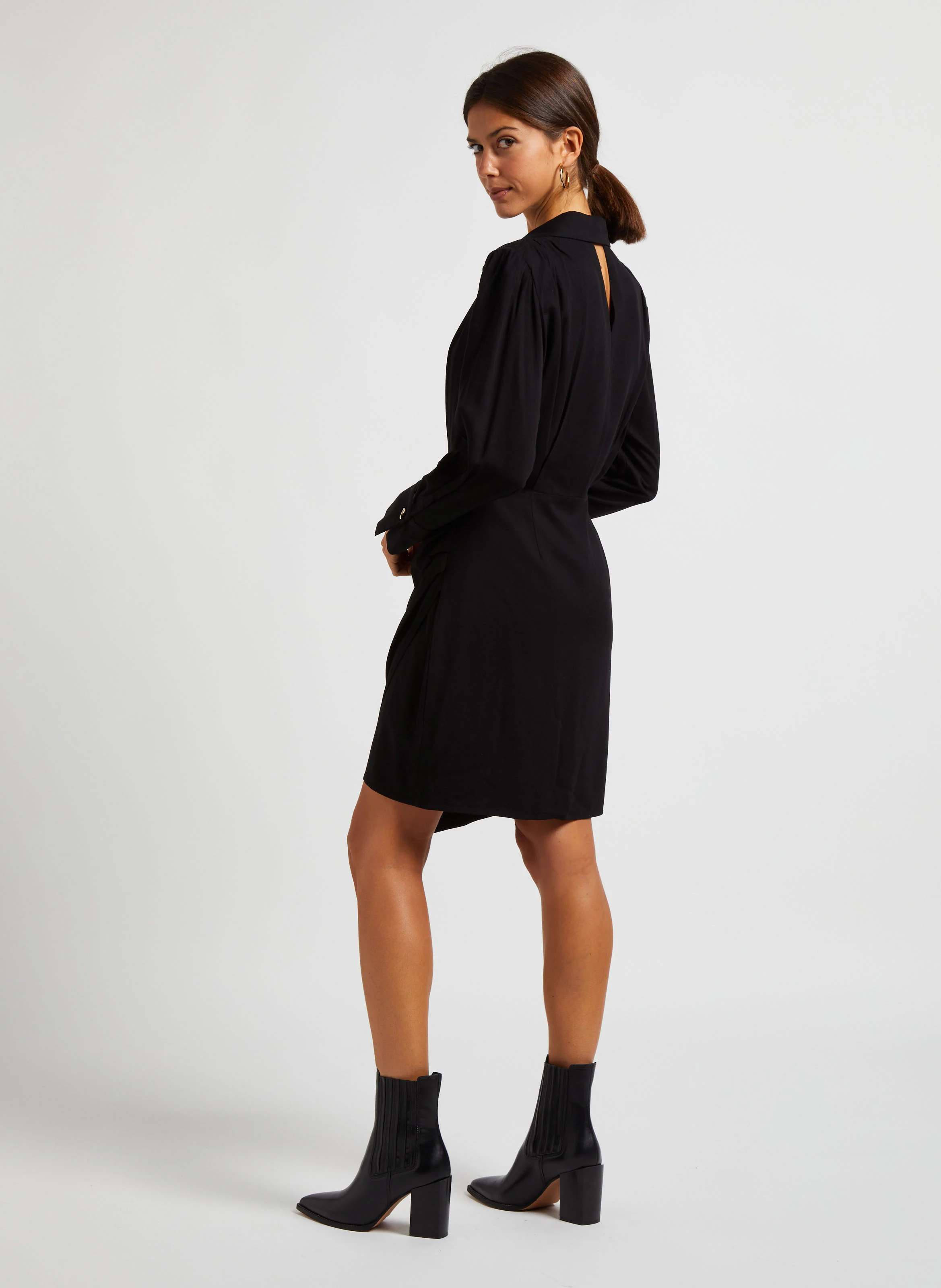 PERLINE - Bottines en cuir | Noir