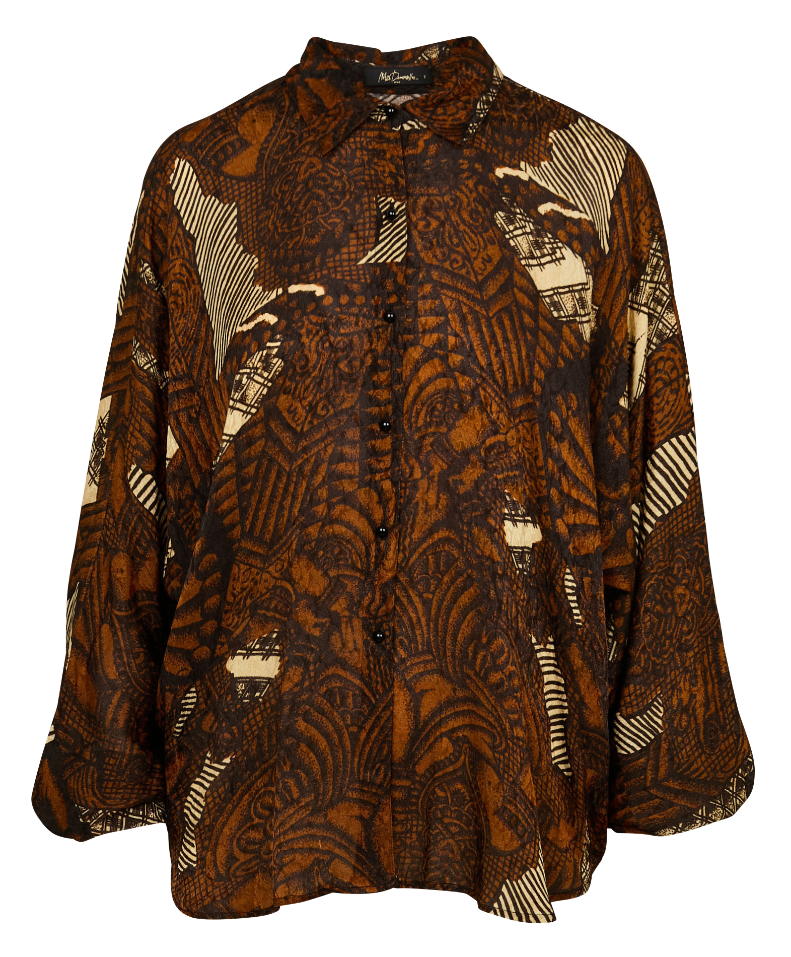 ABYSS - Chemise droite imprimée| Multicolore