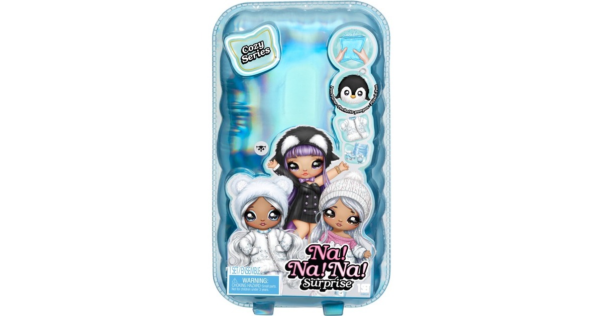 MGA EntertainmentNa! Na! Na! Surprise - 2-in-1 Cozy-serie - Sneeuwuil Pop