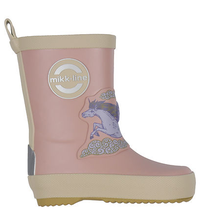 Mikk-Line Gummistiefel - 3D Patch Gummistiefel - Woodrose