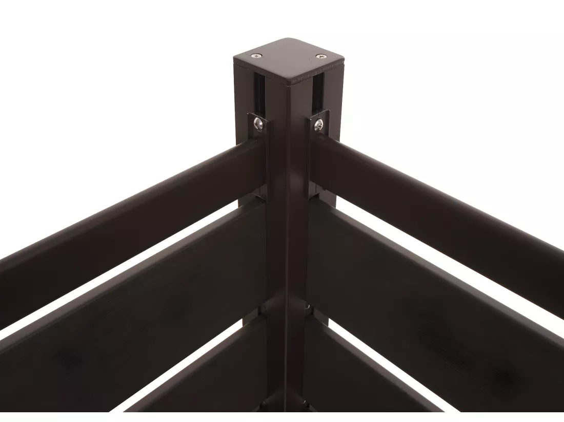Clôture pour poubelles en aluminium MCW-K57, anthracite