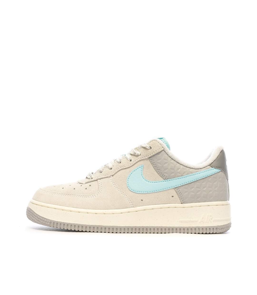 Baskets Grise Mixte Nike Air Force  1