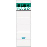 Etiquette pour dos de classeur ' RADO'- bleu