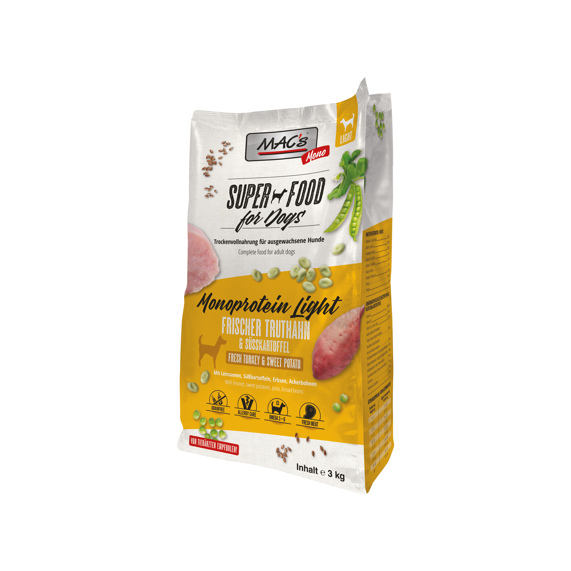 MAC's Monoprotein Light Hondenvoer