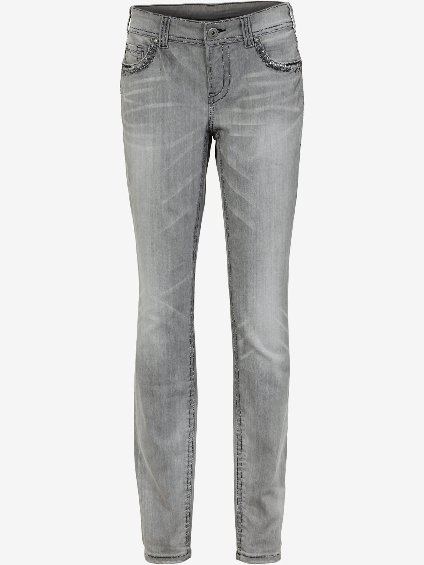Jeans effet ventre plat coupe skinny