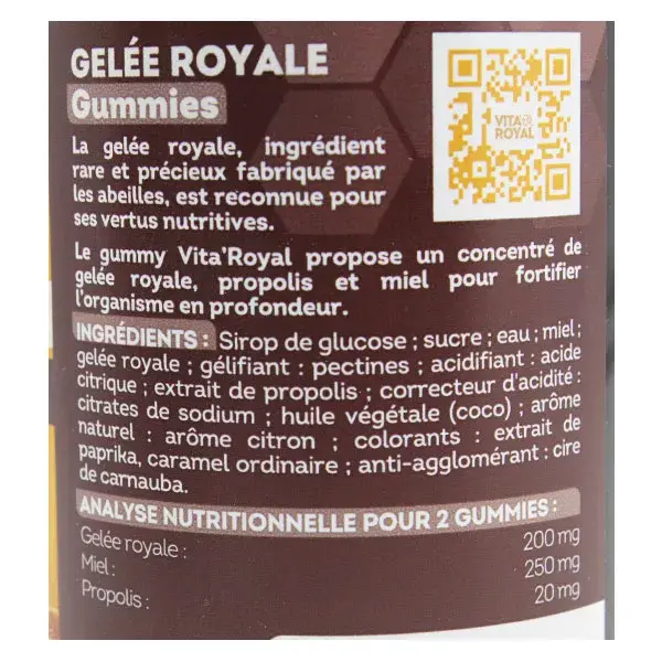 Vitavea Vita'Royal Geleia Real Imunidade Energia Vitalidade 30 gomas
