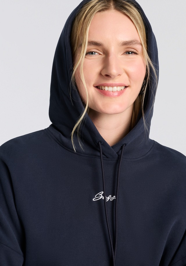 BOSS ORANGE Hoodie »Ehoody Premium Damenmode«, mit gesticktem Logo