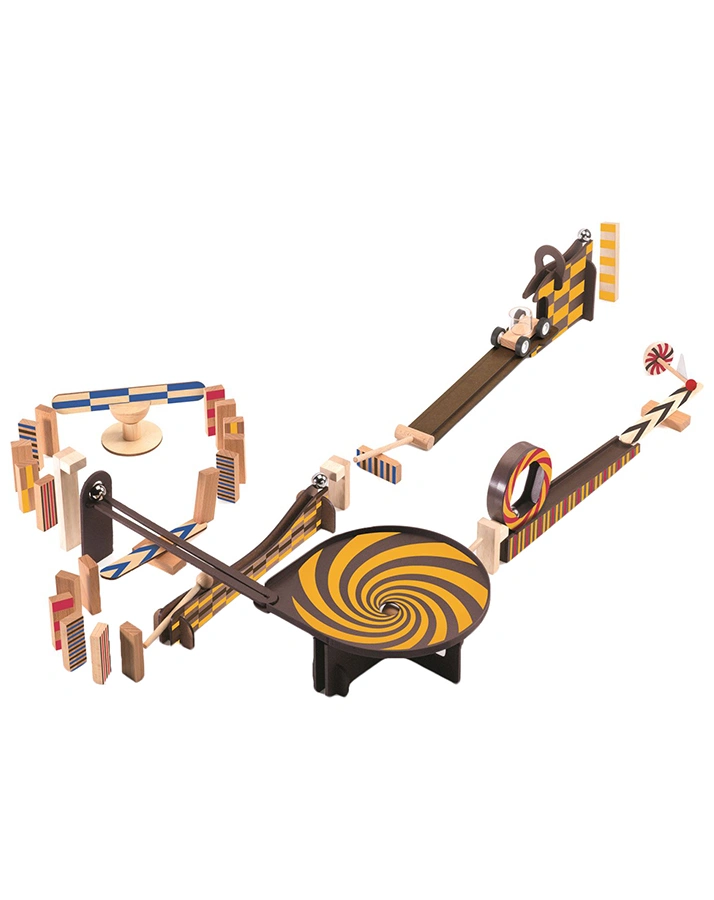 Kugelbahn-Domino ZIG & CO 5643 45-teilig
