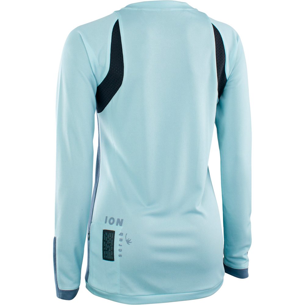 ION Scrub AMP Bikeshirt Damen gusty blue