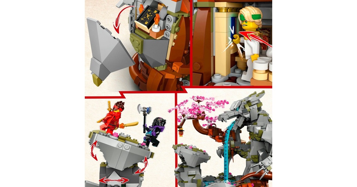 LEGONinjago - Altaar van de Stenen Draak Constructiespeelgoed  (71819)