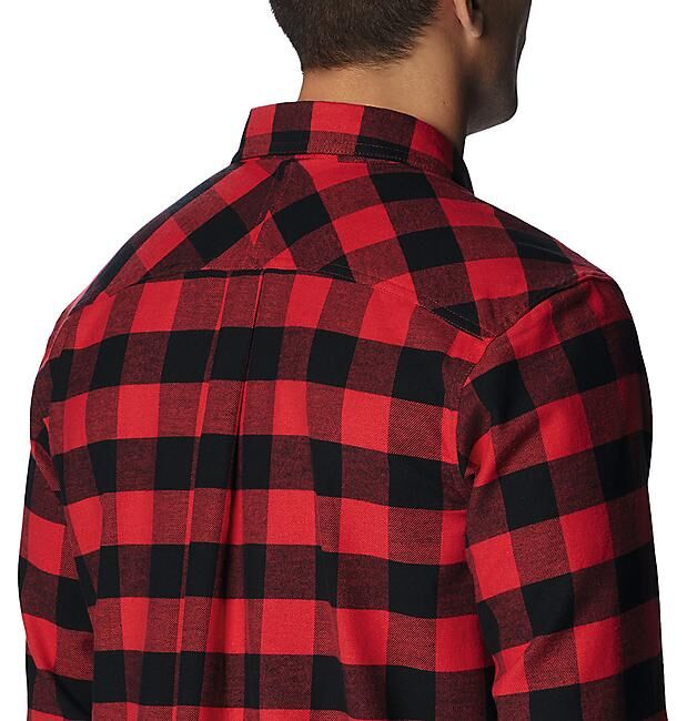 COLUMBIA - CHEMISE FLARE GUN STRETCH FLANNEL M