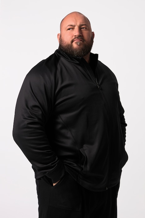 JAY-PI Sweatjacke Iron Anvil, FLEXNAMIC®, Fitness, JAY-PI x DK, Stehkragen