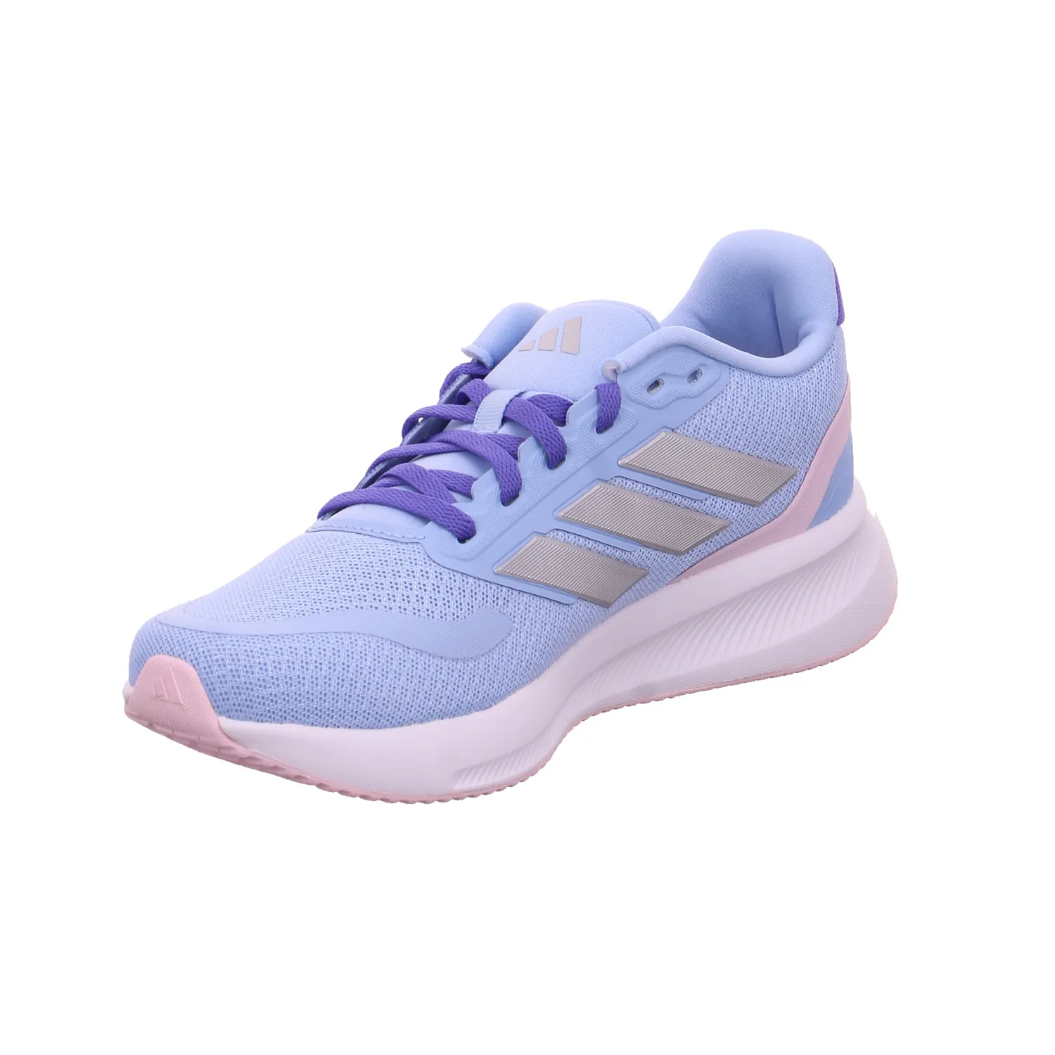 ADIDAS Kinder Sportschuh Hellblau Lederimitat