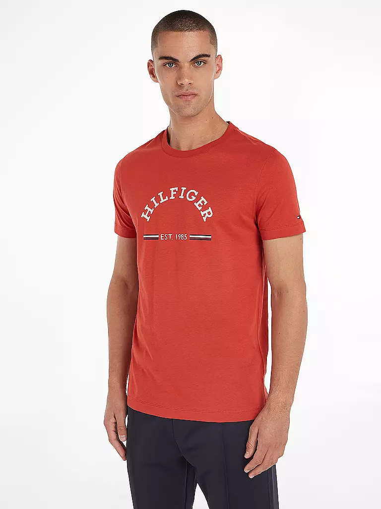 TOMMY HILFIGER T-Shirt rot