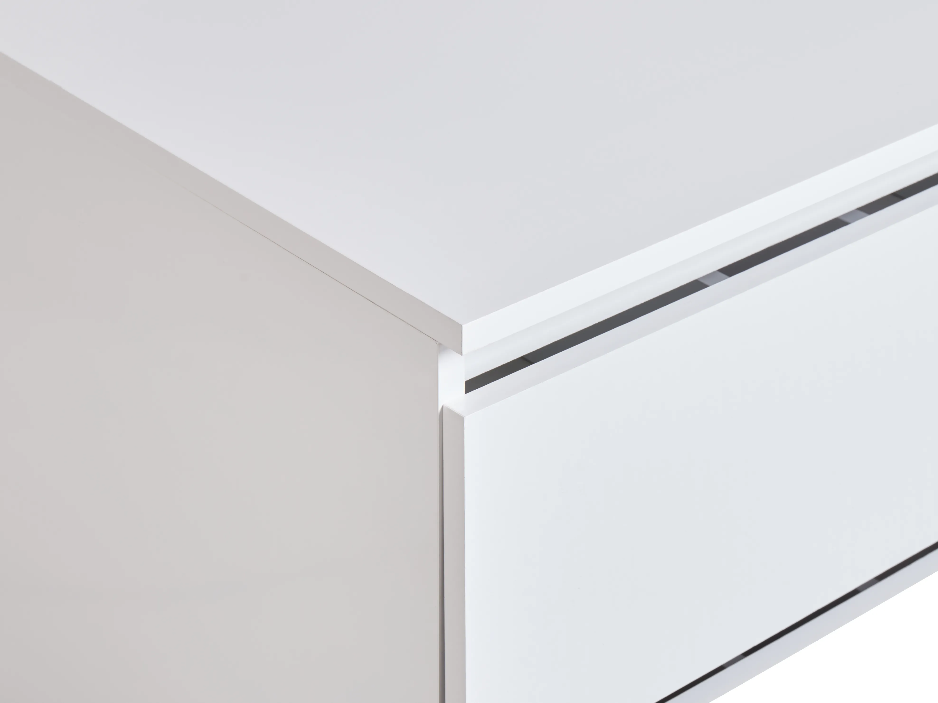 Wandgemonteerde wastafelkast SERRA 60 cm Wit