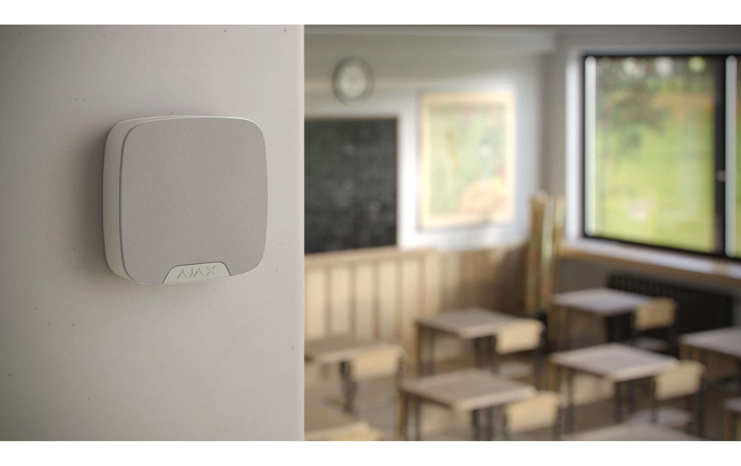 Baseline HomeSiren Jeweller WeissKabellose Sirene mit LED-Anschluss