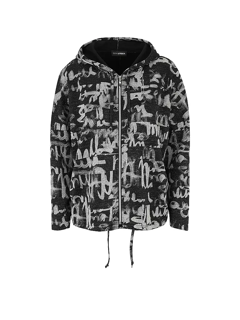 DORIS STREICH Sweatjacke silber