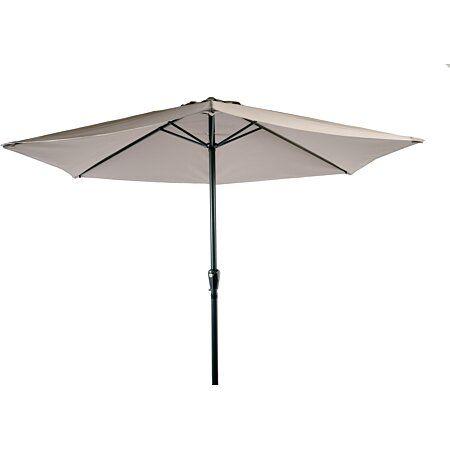 PARASOL ROND 3M ALUMINIUM GREGE