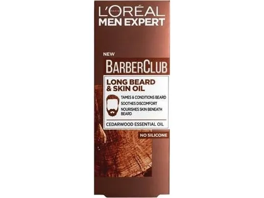 L'OREAL_Men Expert Barber Club Long Beard & Skin Oil for men 30ml
