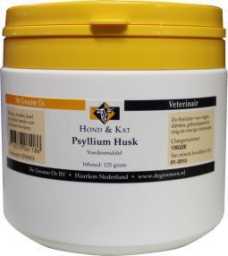 Groene Os Psyllium husk 95% hond kat 125g
