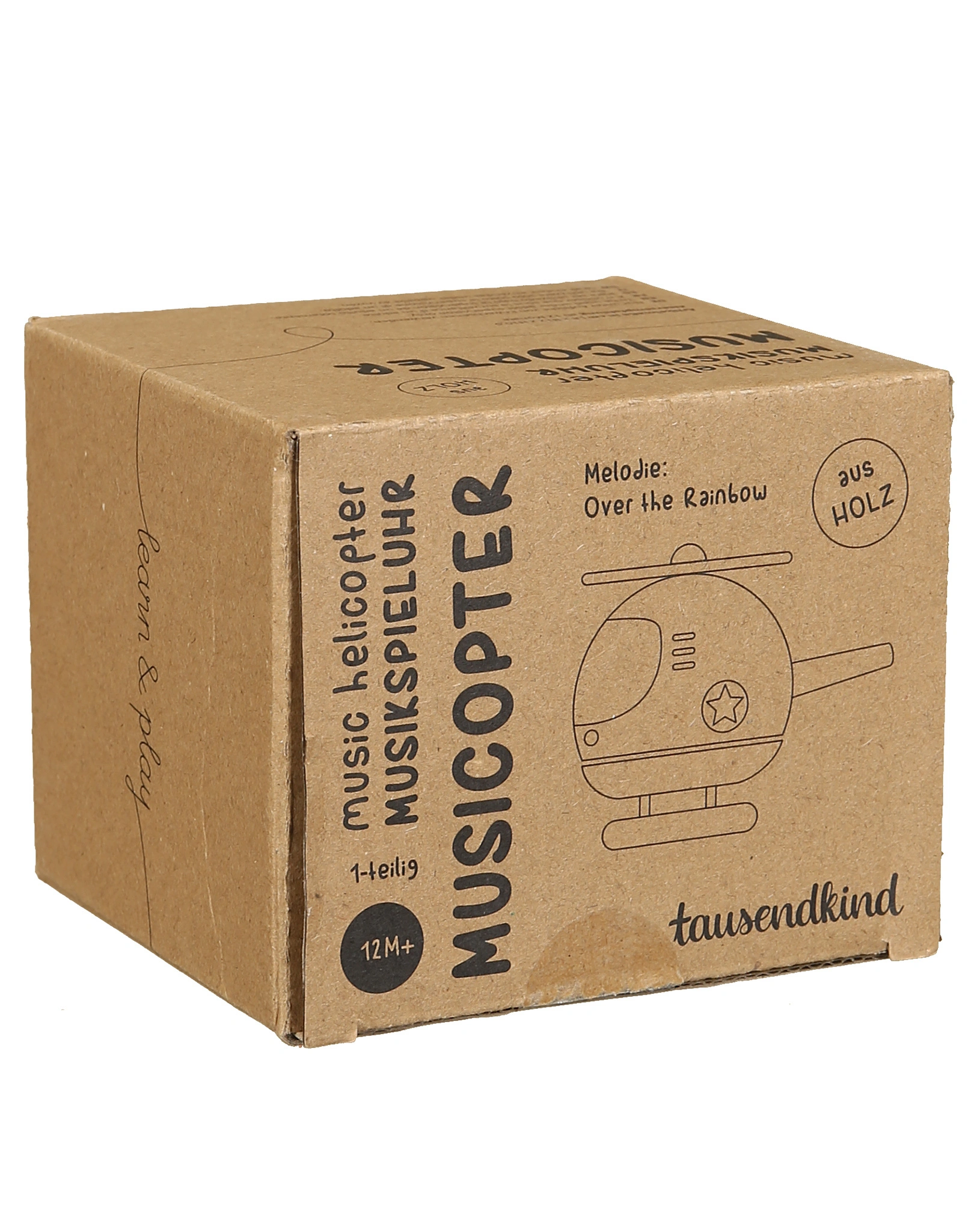 Spieluhr MUSICOPTER aus Holz