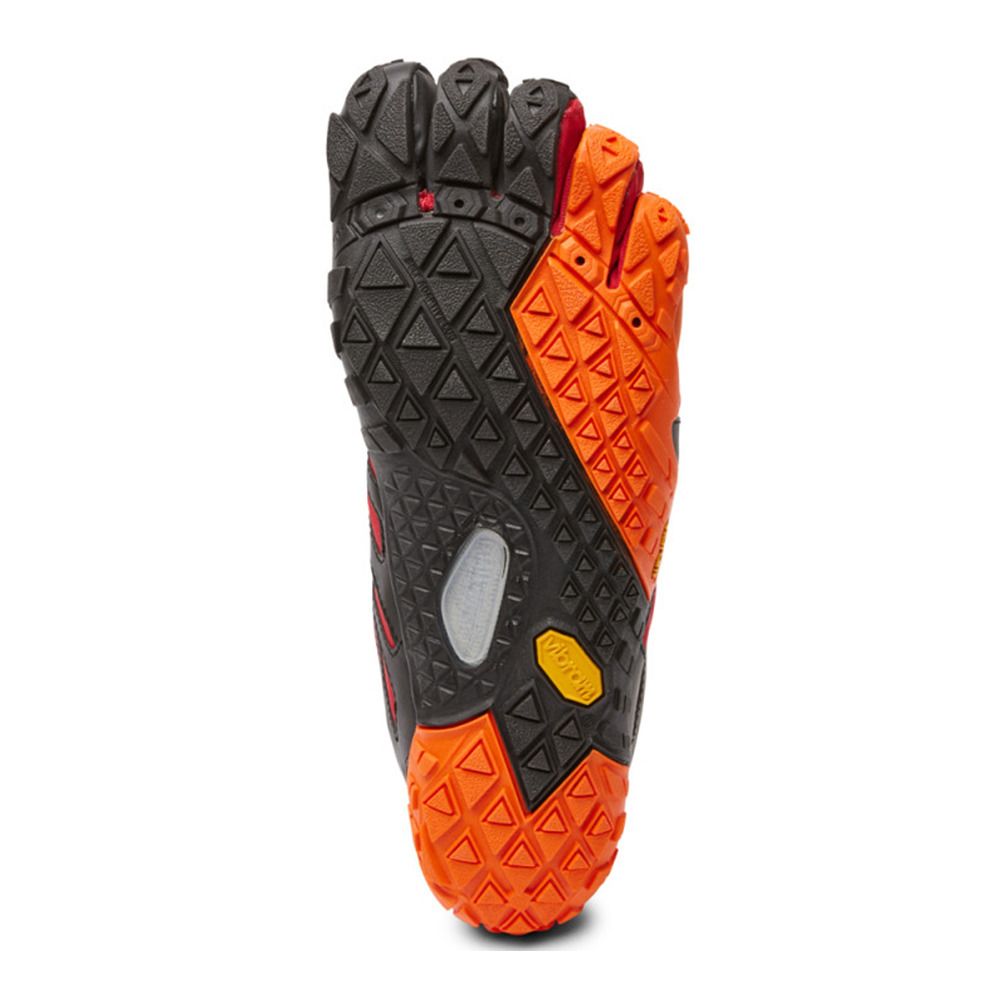 Five Fingers V-TRAIL 2.0 - Chaussures trail Femme rouge/orange/noir