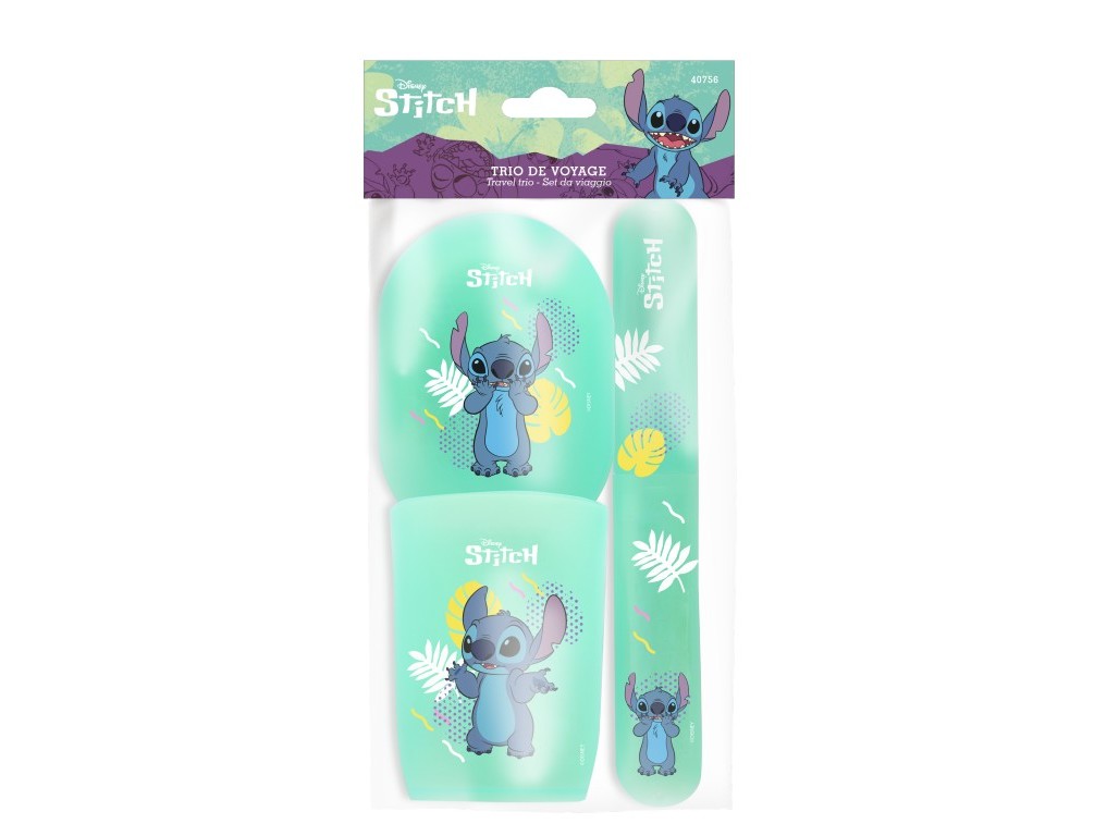KIT VIAGEM STITCH RECIPIENTES
