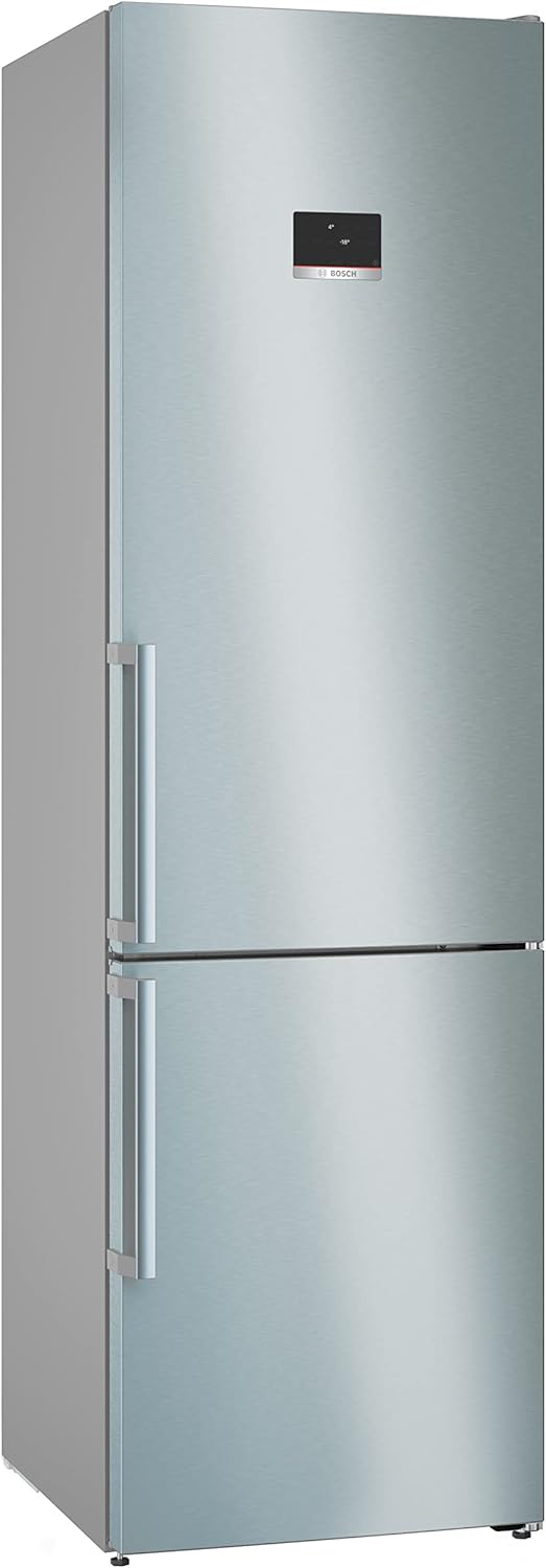 Bosch KGN39AIBT Serie 6 Kühl-Gefrier-Kombination, 203 x 60 cm, 260 L Kühlen + 103 L Gefrieren, VitaFresh XXL längere Frische, NoFrost nie wieder abtauen, SuperKühlen schnellere Kühlung