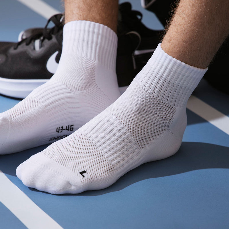 Mittelhohe Laufsocken Herren & Damen Grau