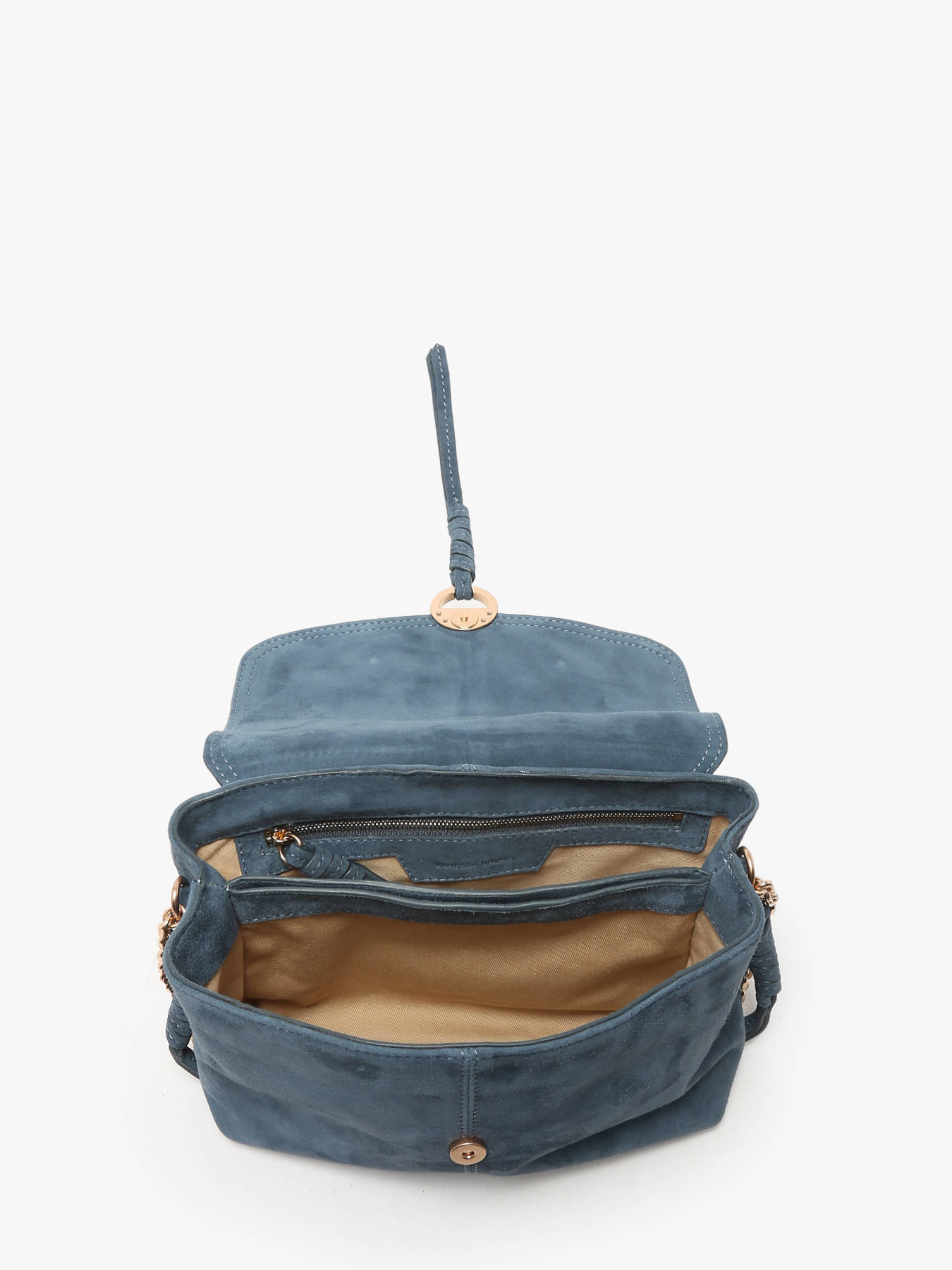 Sac bandoulire M Othilia cuir sude VANESSA BRUNO