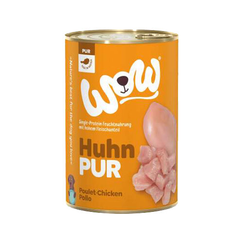 WOW! PUUR 100% Hondenvoer - Blik