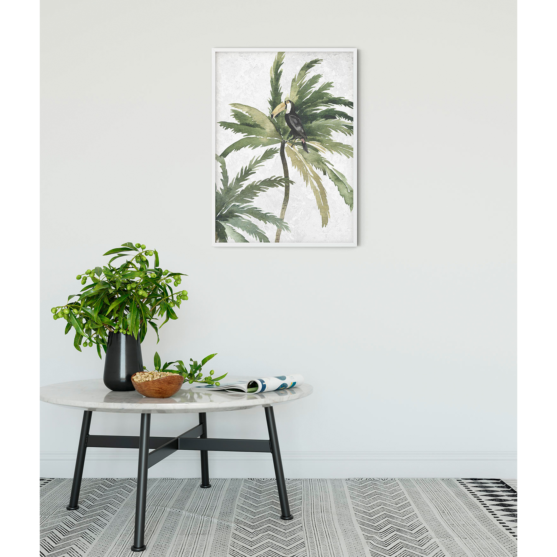 Wandbild TROPICAL TOUCAN - 50x70 cm