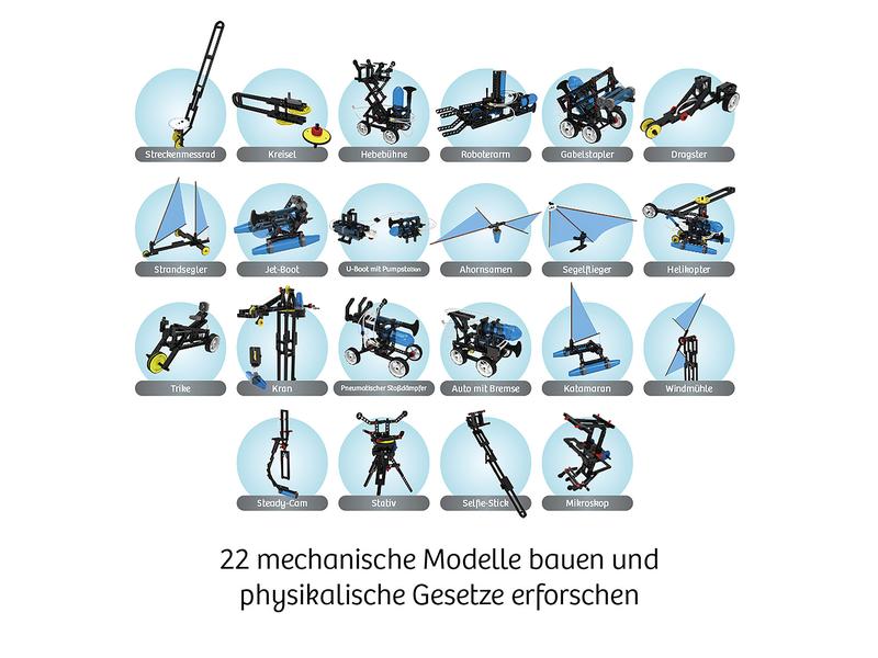 Kosmos Experimentierkasten Der grosse Technik-Workshop Konstruieren und Experimentieren