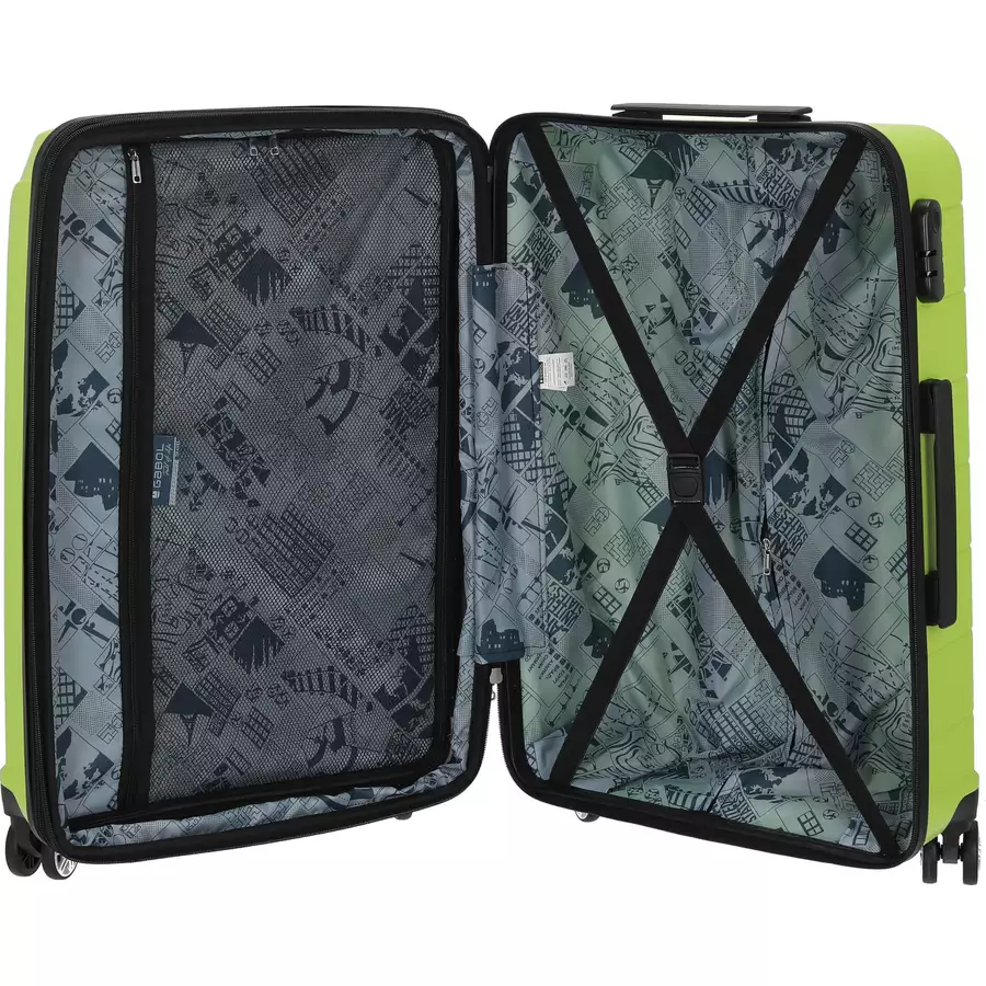 Gabol Midori - 4-Rollen-Trolley 66 cm M pistachio